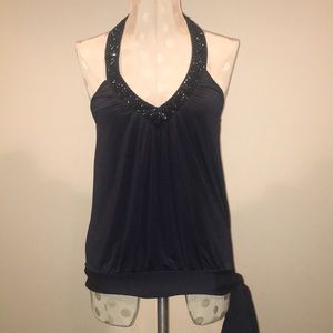 Arden B XS black halter top!!!
